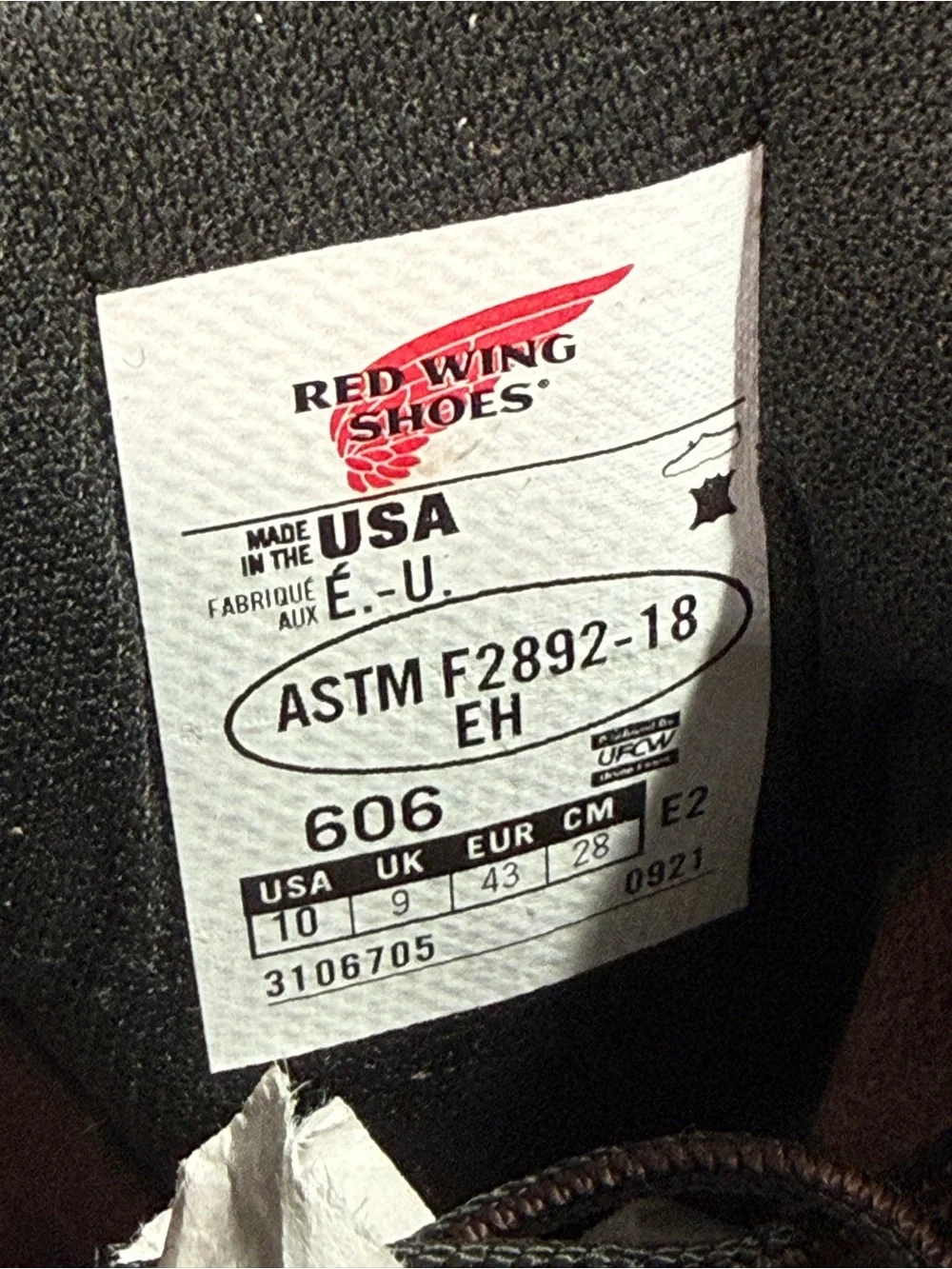 Red Wing Shoes classic six